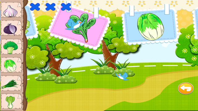 儿童宝宝学蔬菜游戏游戏截图4