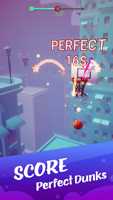 彩色扣篮3d游戏(color dunk 3d)游戏截图3