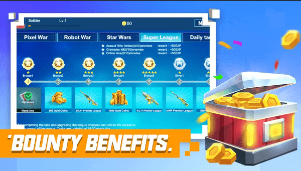 像素世界国际服官方版(pixel gunfight world front fps)游戏截图4