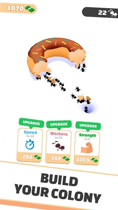 开局一只蚂蚁游戏游戏截图2