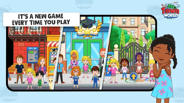 我的城镇世界2023最新版(my town world)游戏截图1