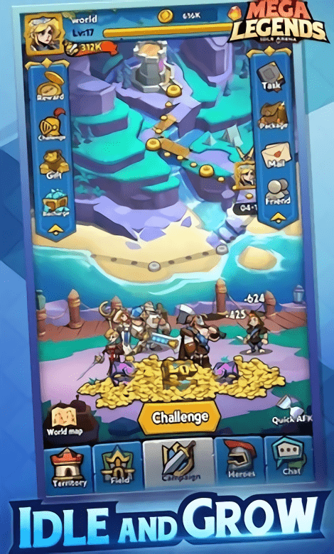 mega legends大传说游戏截图3