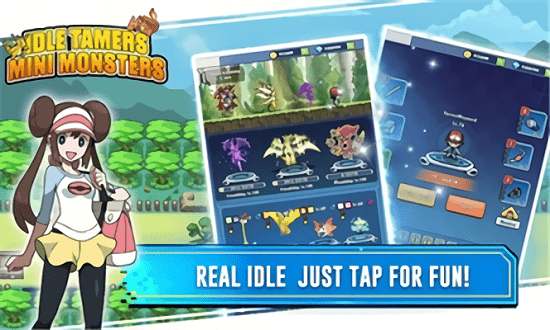 闲置训练师迷你怪兽游戏游戏截图2