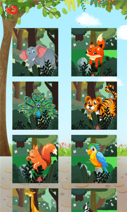 儿童认识动物世界中文版游戏截图1