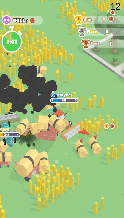 农场收割竞技游戏(farm.io car)游戏截图2