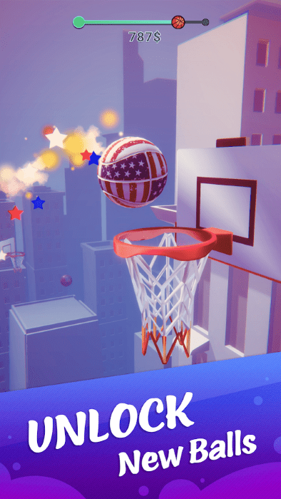 彩色扣篮3d游戏(color dunk 3d)游戏截图4