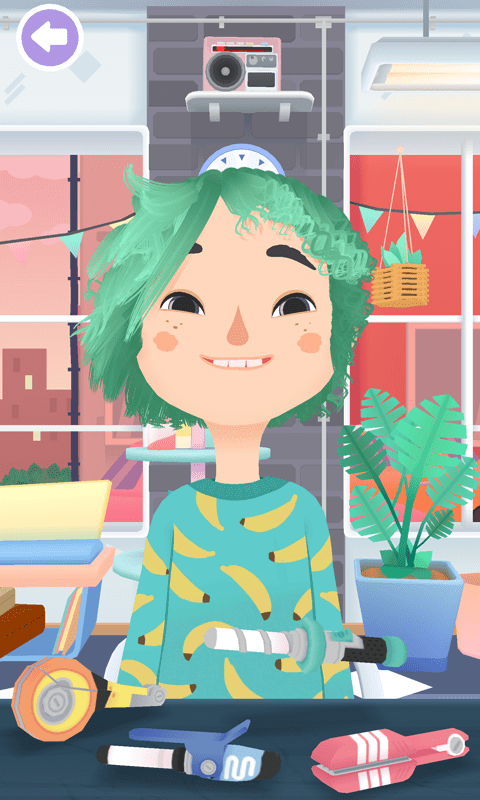 小小理发师游戏游戏截图1