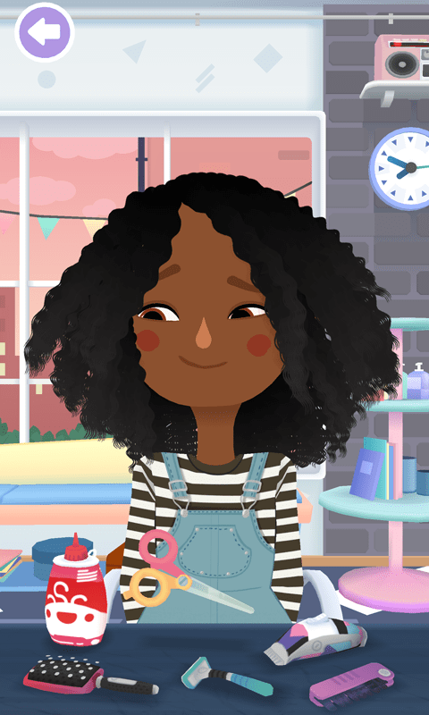 小小理发师游戏游戏截图2