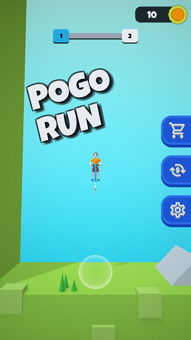 跳跳杆酷跑(pogo run)游戏截图1