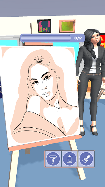 宝宝素描小画家手机版游戏截图1