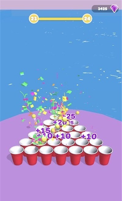 纸杯叠叠跑游戏游戏截图2