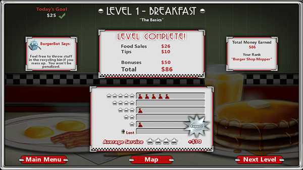 汉堡商店2中文版游戏截图1