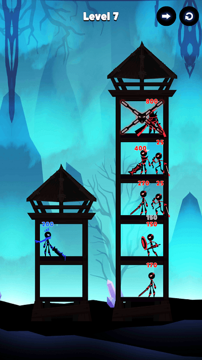 火柴人巨龙战争游戏截图1