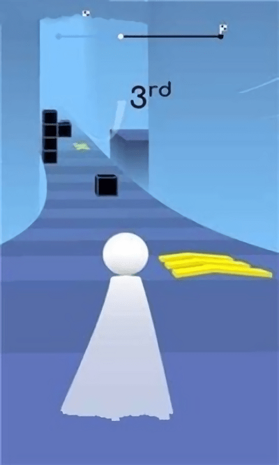 3d赛车球游戏(racing balls 3d)游戏截图1