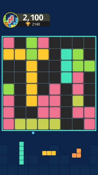 方块纯色版游戏-游戏截图3
