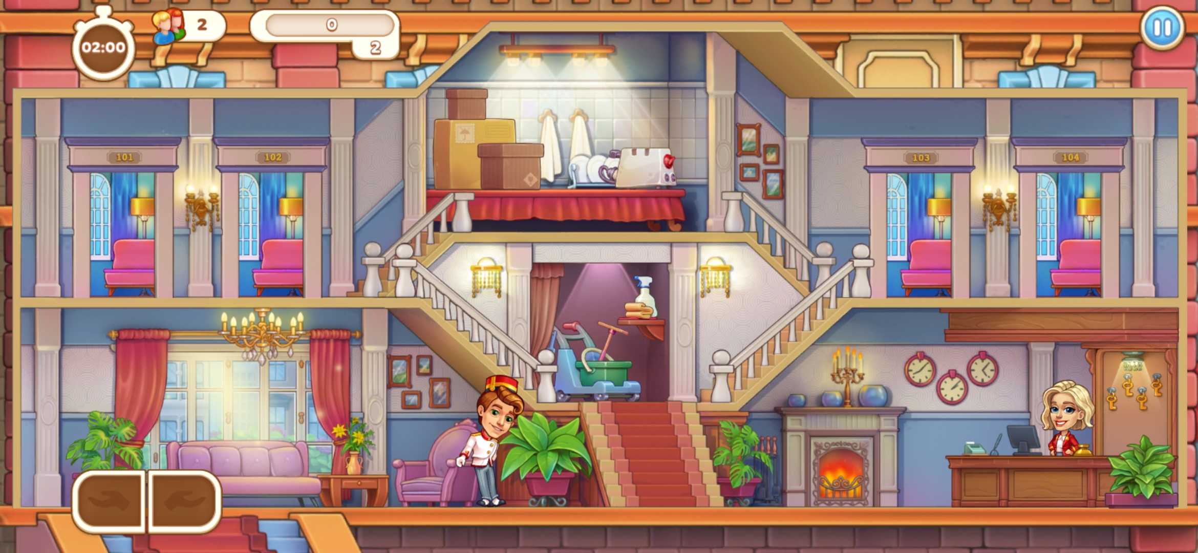 酒店生活大酒店游戏截图1