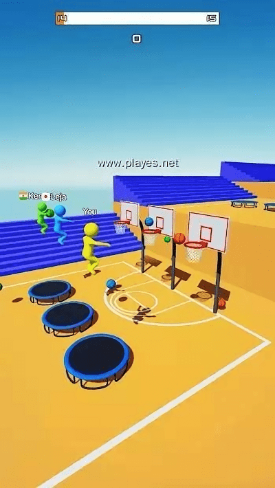 炫酷扣篮3d游戏(color dunk 3d)游戏截图3