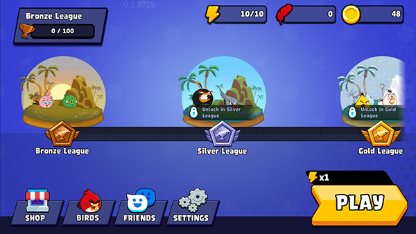 愤怒的小鸟赛车美服游戏截图3