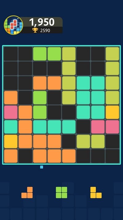 方块纯色版游戏-游戏截图4