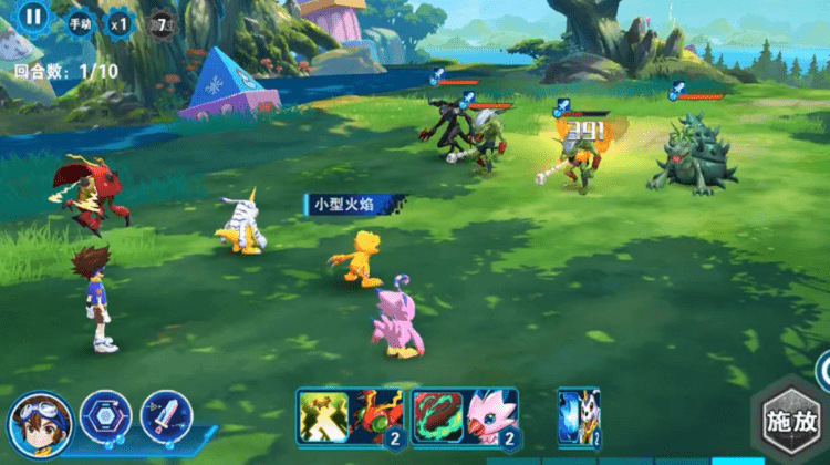 数码世界奇幻之旅手游游戏截图1