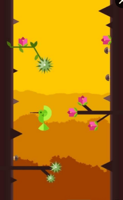 小鸟向上飞游戏游戏截图1