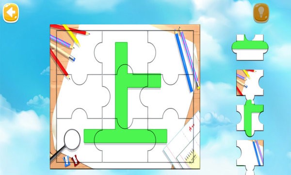儿童汉字拼图游戏游戏截图4