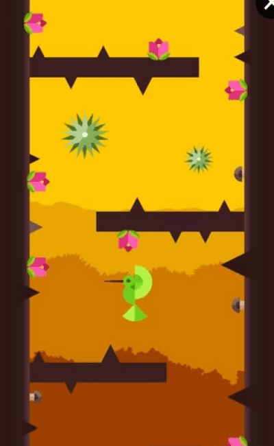小鸟向上飞游戏游戏截图4