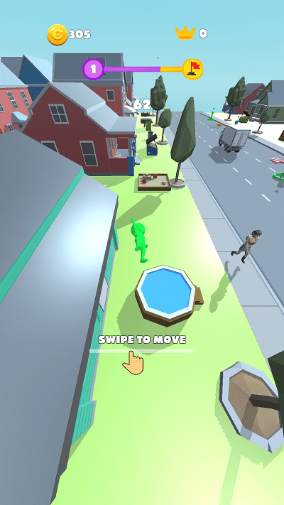 橡皮人电动滑板车手机版-游戏截图3