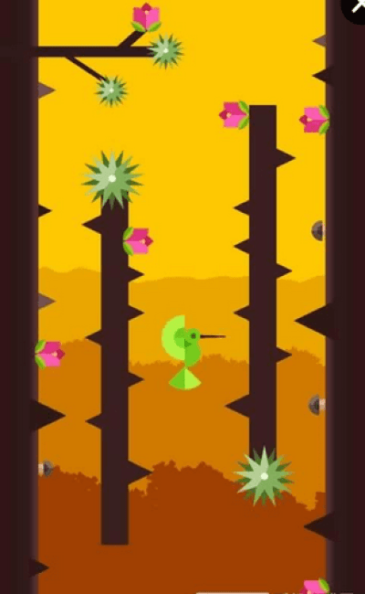 小鸟向上飞游戏游戏截图2