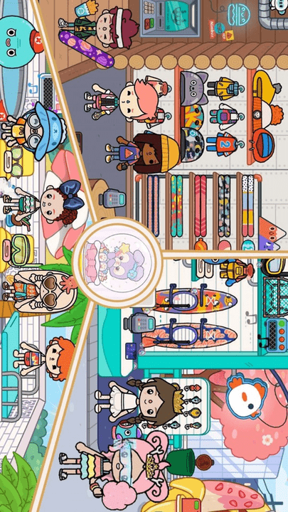 米加城市世界手游-游戏截图2