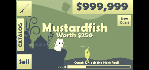 小猫钓鱼正版游戏截图1