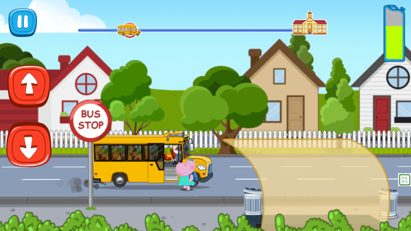 猪猪小镇迷你校车游戏游戏截图3