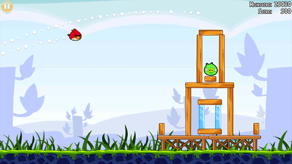 愤怒的小鸟老版本-游戏截图2