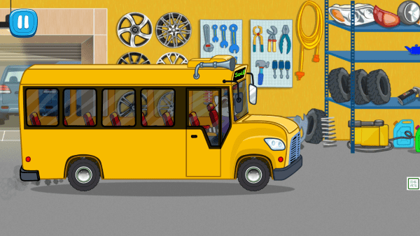 猪猪小镇迷你校车游戏游戏截图2