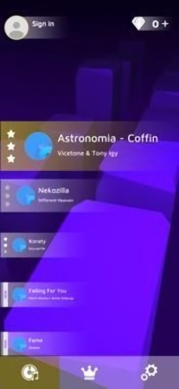 轻快的方块3d音乐游戏游戏截图1