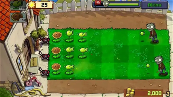 植物大战僵尸free游戏截图2