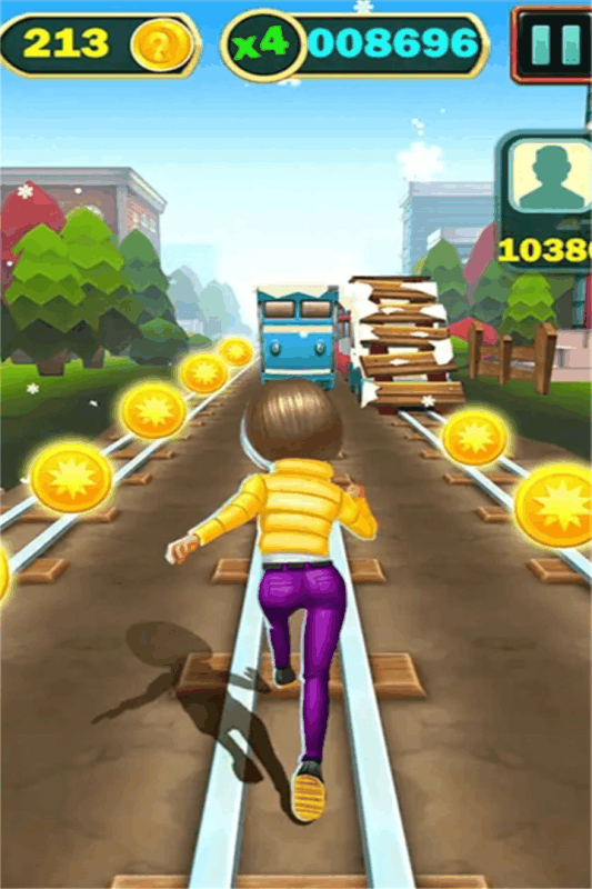 地铁极限跑酷游戏截图1