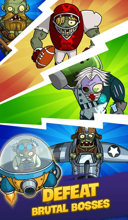 僵尸大战空闲防御游戏游戏截图3