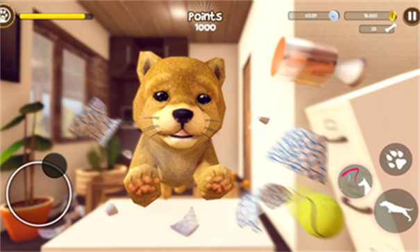 虚拟小狗模拟器无限金币钻石版游戏截图2