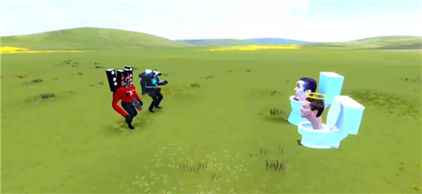 马桶人沙盒模组游戏截图2