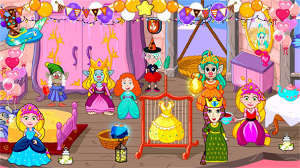 樱花小镇三丽鸥房子-游戏截图3