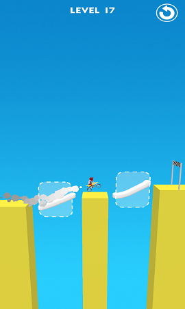 画出摩托车轨道游戏截图3