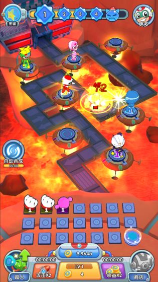 开心超人联盟守护游戏截图1