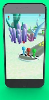 沙滩趣味跑步-游戏截图2