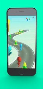 沙滩趣味跑步-游戏截图1