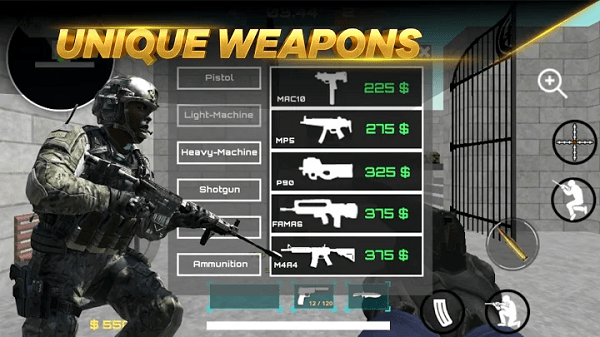 重击cs特种部队手游游戏截图1