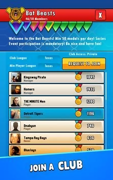 超级命中棒球最新版游戏截图1