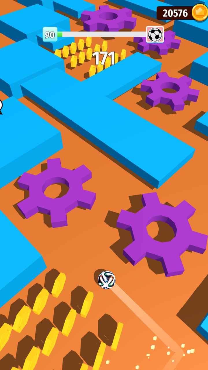 会跑酷的足球游戏截图4