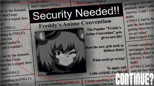 玩具熊的五夜后宫娘化版游戏截图1