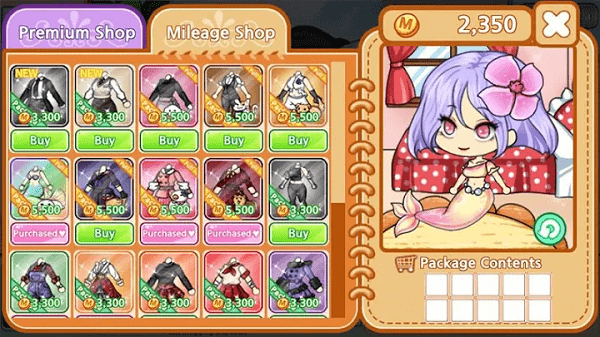 我的美少女的故事装扮游戏游戏截图3